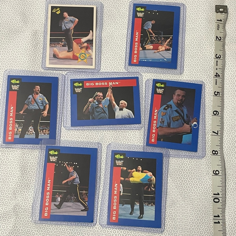 Bundle of 1991 WWF cards